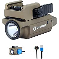 Olight PL-Mini 2 Valkyrie Light 600 lúmenes - 100 metros Cree XP-L HD CW Compact Magnético Recargable con Riel Ajustable…